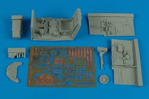 Aires Bf 109GF-2/F-4 cockpit set for Trumpeter 1:32 (2144)