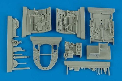 Aires A6M5 Zero Fighter cockpit set for TAM 1:32 (2150)