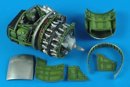 Aires P-47D Thunderbolt engine set 1:32 (2167)