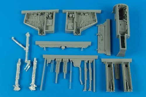 Aires A-4E/F Skyhawk wheel bay & gun bay (TRU) 1:32 (2172)