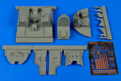 Aires A-1H(AD-6) Skyraider cockpit set f.Trum 1:32 (2190)