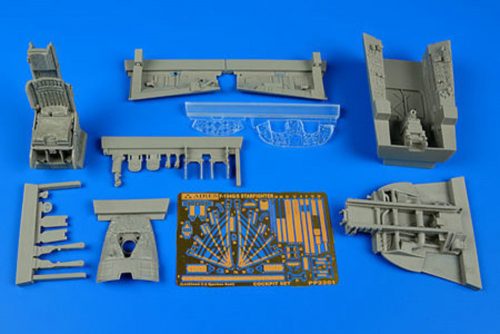 Aires F-104G/S Startfighter cocpit set C2 seat 1:32 (2201)