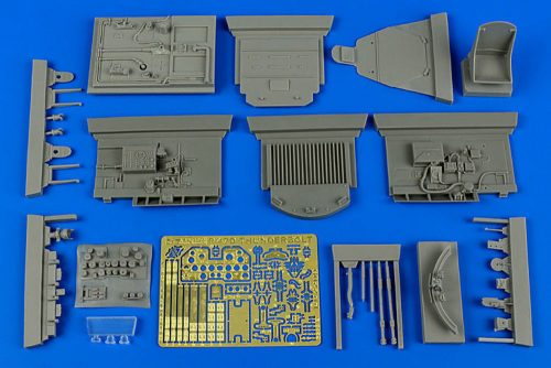 Aires P-47D Thunderbolt cockpit set for Hasega 1:32 (2209)