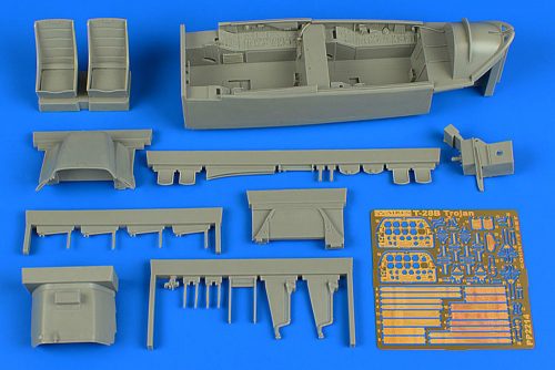 Aires T-28B Trojan cockpit set-trainer version for Kity Hawk 1:32 (2214)