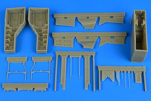 Aires T-28 Trojan wheel bay for Kitty Hawk 1:32 (2215)