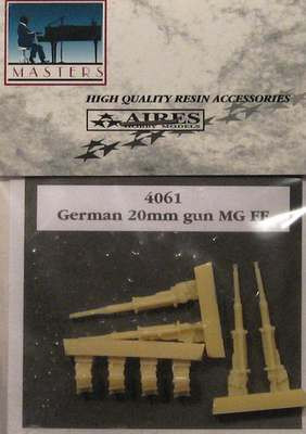 Aires German 20 mm MG FF Kanonen 1:48 (4061)