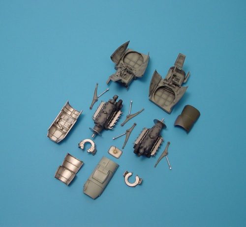 Aires Messerschmitt Me 410A-1 Motoren Set 1:48 (4170)