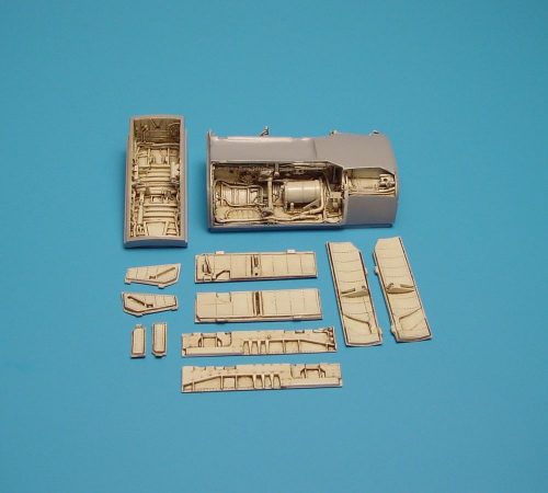 Aires A-7 Corsair II Fahrwerkschächte für Hasegawa Bausatz 1:48 (4202)