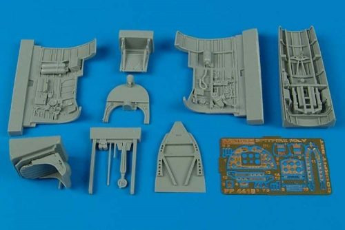 Aires Spitfire Mk. V cockpit set für Hasegawa Bausatz 1:48 (4418)