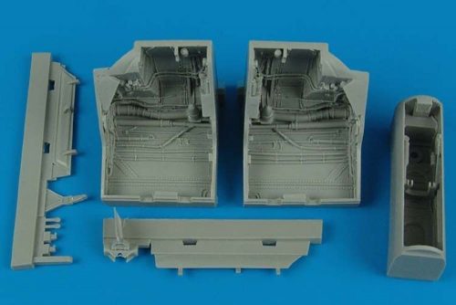 Aires F-22A Raptor wheel bays for Academy 1:48 (4445)