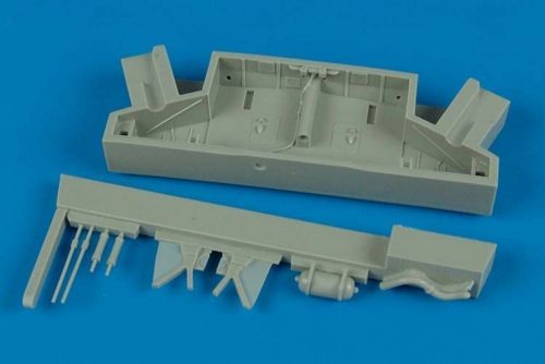 Aires Hawker Hurricane wheel bay for Hasegawa 1:48 (4478)