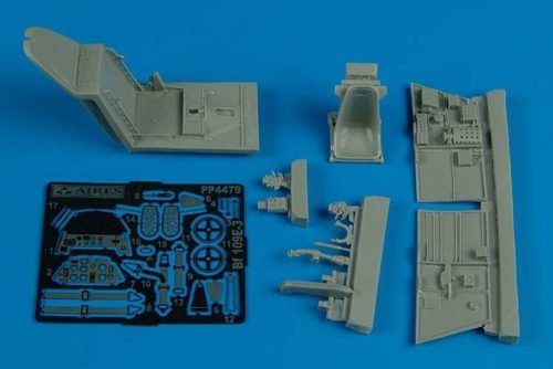 Aires Bf 109E-3 cockpit set for Academy 1:48 (4479)