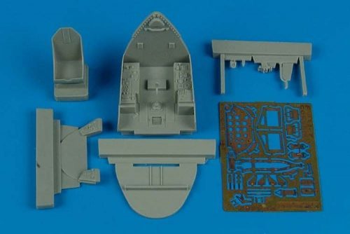 Aires F4U-7 Corsair cockpit set for Hasegawa 1:48 (4482)