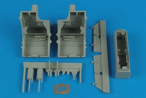 Aires F-22A Raptor wheel bays for Hasegawa 1:48 (4500)