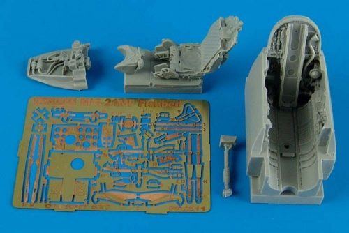 Aires MiG-21MF cockpit set for Eduard 1:48 (4511)