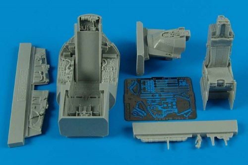 Aires F-16C Barak block 40 cockpit set (KIN) 1:48 (4514)