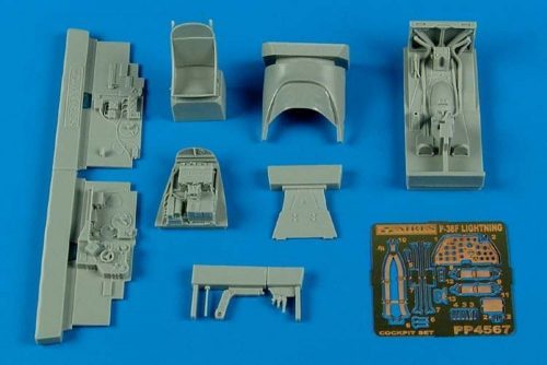 Aires P-38F Lightning cockpit set f.Academy 1:48 (4567)