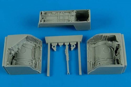 Aires MiG-23 Flogger wheel bay for Trumpeter 1:48 (4569)