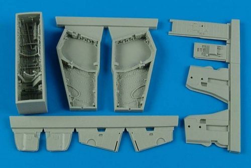 Aires F-4B/N Phantom II wheel bays f. Academy 1:48 (4579)