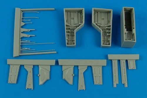 Aires T-28 Trojan wheel bay for Roden 1:48 (4584)