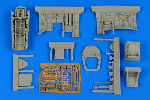 Aires Spitfire Mk.IX cockpit set FOR Eduard 1:48 (4596)