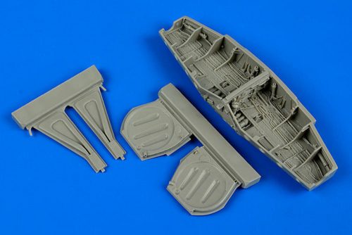 Aires P-51D Mustang wheel bay for Hobby Boss 1:48 (4613)