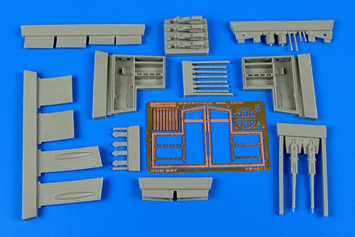 Aires Spitfire Mk.IXe gun bay for Eduard 1:48 (4615)