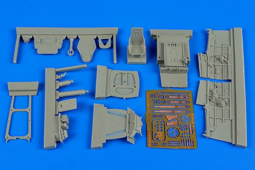 Aires Lavochkin La-5 cockpit set for Zvezda 1:48 (4625)