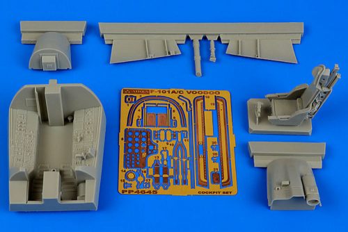 Aires F-101A/C Voodoo cockpit set for Kitty Ha 1:48 (4645)