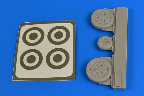 Aires MiG-21 wheels & paint masks for Eduard 1:48 (4694)