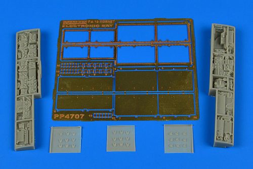 Aires F/A-18 Hornet electronic bay for Kinetic 1:48 (4707)