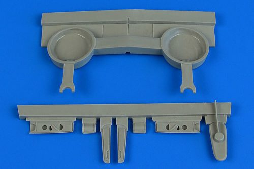 Aires P-40B wheel bay for Airfix 1:48 (4724)