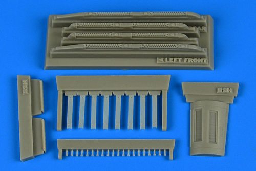 Aires Su-17/22M3/M4 Fitter K covered chaff/fla dispensers for Hobby Boss 1:48 (4757)