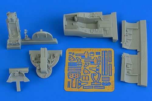 Aires Hawker Hunter F.6 cockpit set for Airfix 1:48 (4773)