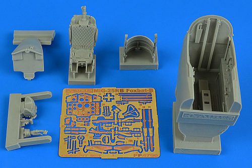 Aires MiG-25RB Foxbat-B cockpit set for ICM 1:48 (4790)