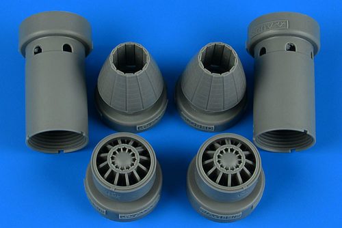 Aires F/A-18E/F Super Hornet exhaust nozzles - closed for MENG 1:48 (4856)