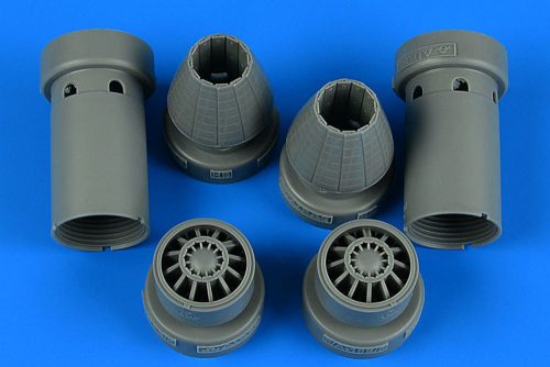 Aires F/A-18E/F Super Hornet exhaust nozzles - closed for HOBBY BOSS 1:48 (4857)