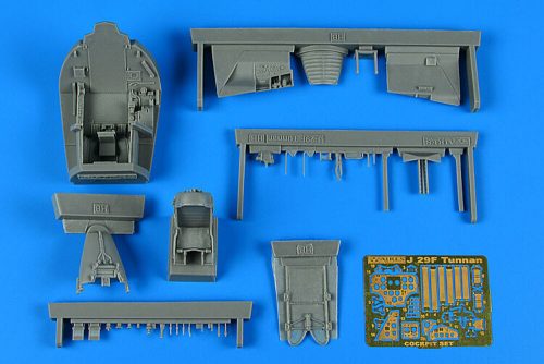 Aires SAAB J 29 Tunnan cockpit set 1:48 (4880)