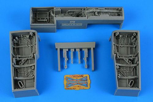 Aires F/A-18E/F Super Hornet wheel bay 1:48 (4884)