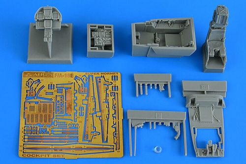 Aires F/A-18E Super Hornet cockpit set HOBBY BOSS 1:48 (4895)