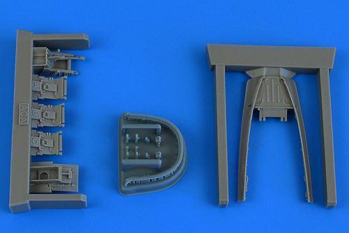 Aires A-10A/C Thunderbolt II cabin frame für ACADEMY 1:48 (4915)