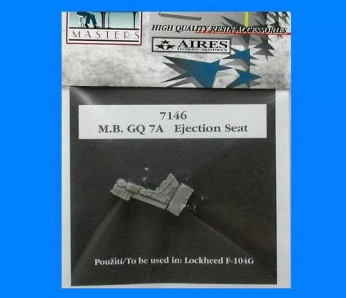 Aires M.B. GQ 7A seat for F-104G 1:72 (7146)