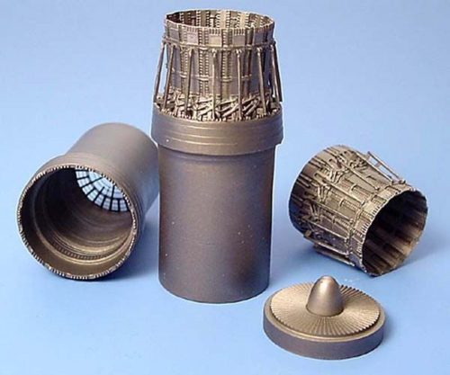 Aires F-15C exhaust nozzles - late version Für Hasegawa Bausatz. 1:72 (7170)