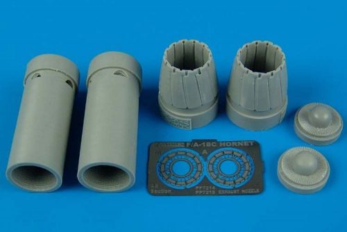 Aires F/A-18C exhaust nozzles - closed für Academy Bausatz 1:72 (7214)