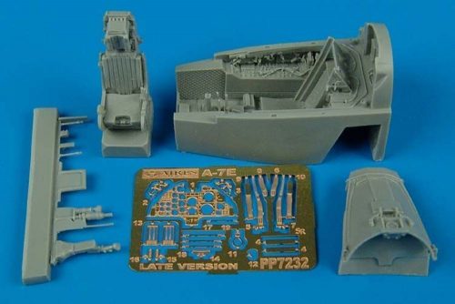 Aires A-7E Corsiar II (late v.) cockpit set 1:72 (7232)