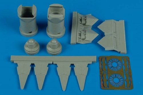 Aires F-22A Raptor exhaust nozzles (REV) 1:72 (7248)