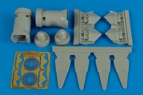 Aires F-22A Raptor exhaust nozzle for Academy 1:72 (7265)