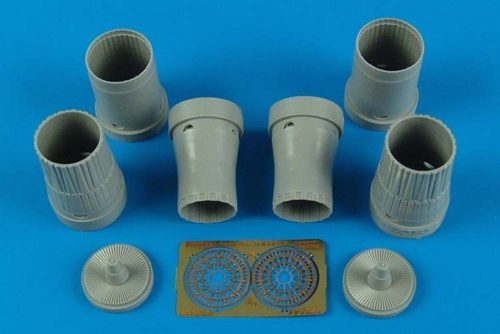 Aires Su-27 Flanker B exhaust nozzles for TRU 1:72 (7281)