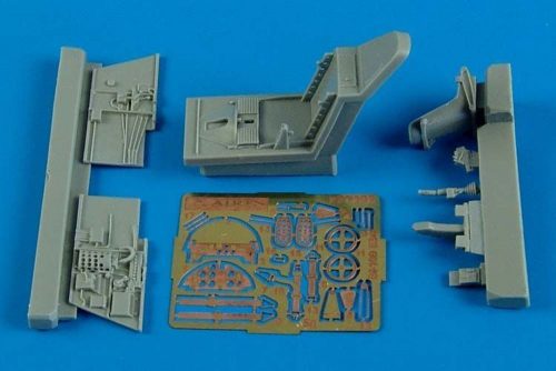 Aires Bf-109E-3/E-4 cockpit set for Airfix 1:72 (7292)