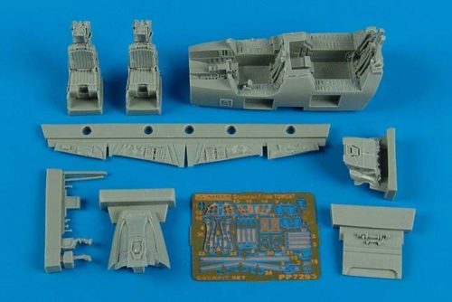 Aires F-14A Tomcat cockpit set for Fujimi 1:72 (7293)